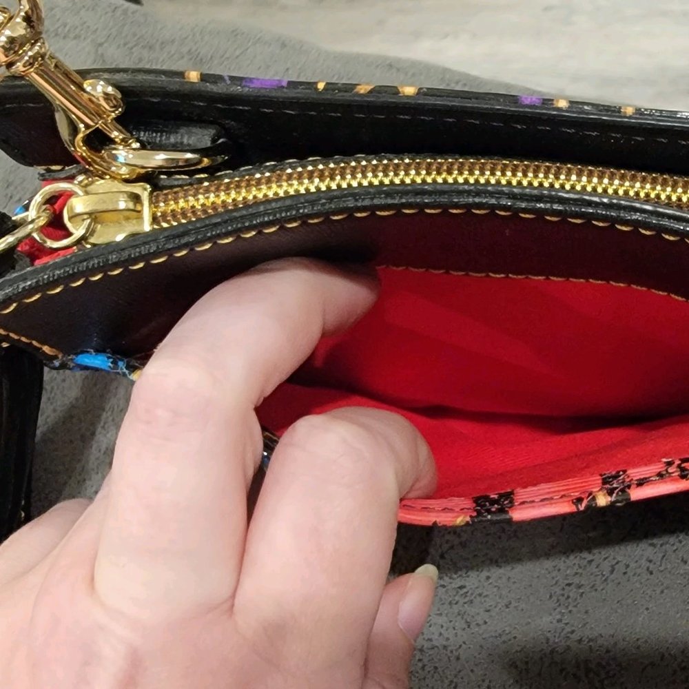 Dooney & Bourke Small Multi-Color Crossbody Purse - Picture 2 of 13